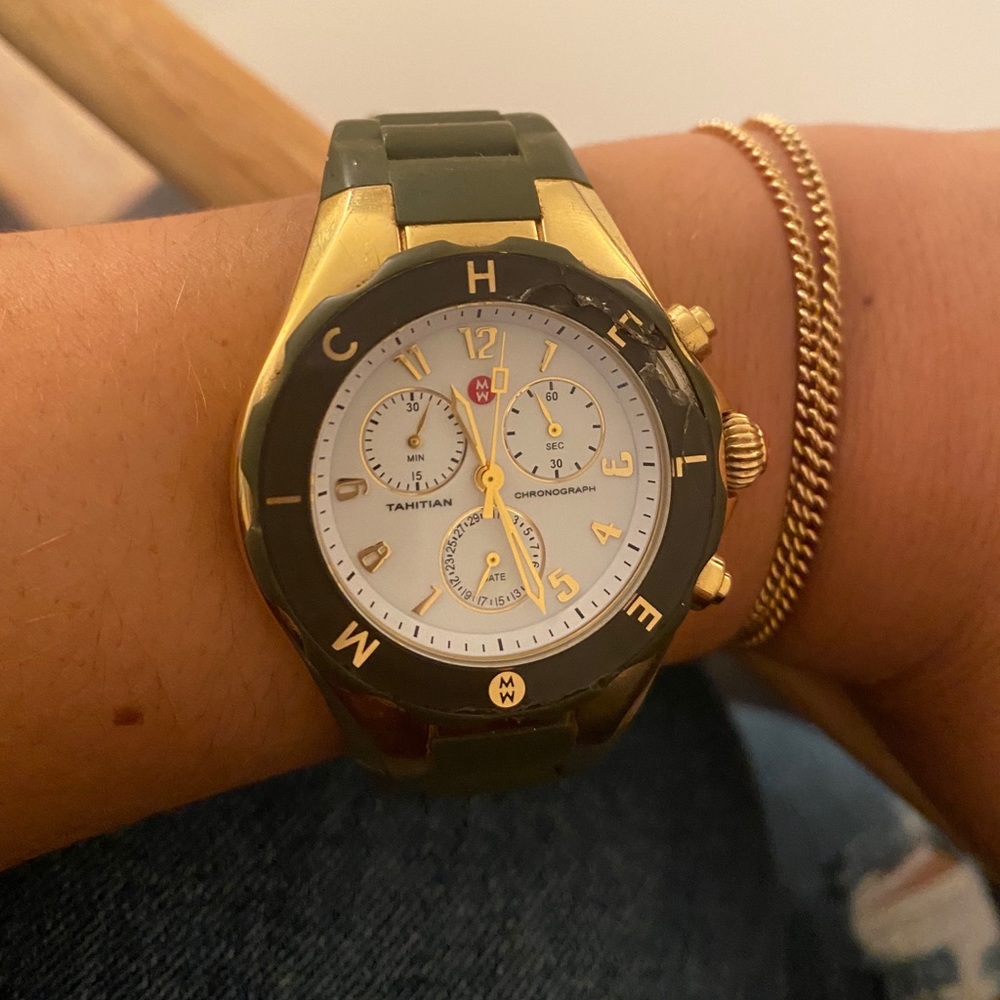 Michele Tahitian Jelly Bean Women’s Watch